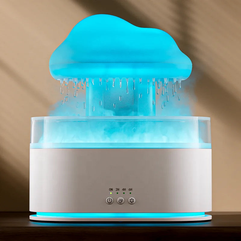Rainy Drops Diffusor Dropping Essential Oils Diffuseur White Noise Air