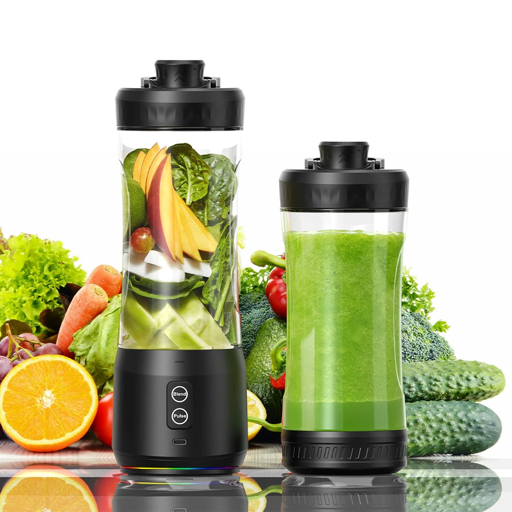 Electric Juicing Cup Portable Wireless Fruit Blender Mini Multi F