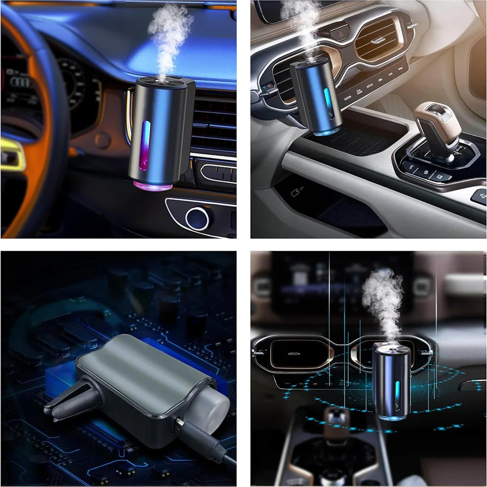 CAR Humidifier Essential Oil Diffuser Smart Car Air Aromatherapy Diffuser