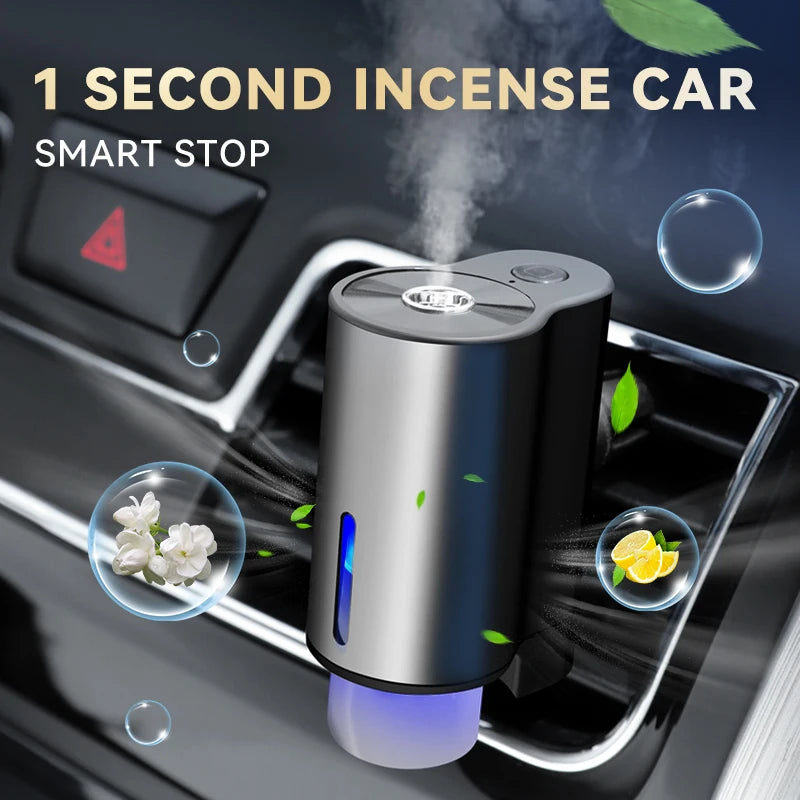 CAR Humidifier Essential Oil Diffuser Smart Car Air Aromatherapy Diffuser